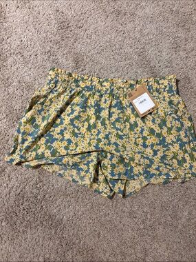 Toad&Co Yellow Daisy Print Women's Shorts
